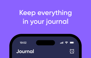 Keep everything in your journal