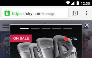 eCommerce example. Show off several rotating product slides at once.