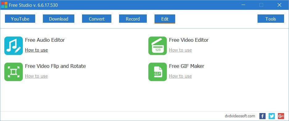 dvd video soft free audio editor