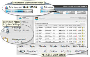 Centova Cast screenshot 1