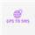 Android GPS to SMS icon