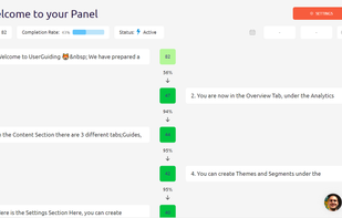 Get detailed step analytics of your walkthroughs
