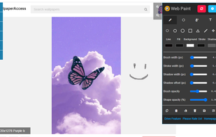 Web Paint screenshot 1