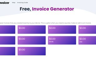 Free Invoicer screenshot 1