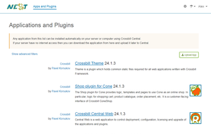 Crossbill Nest as an applications and plugins source