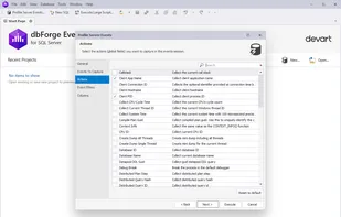 dbForge Event Profiler for SQL Server screenshot 1
