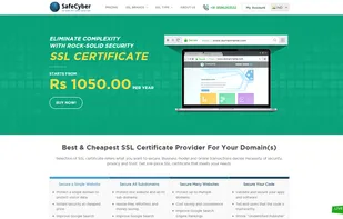 SafeCyberSSL - Home Page