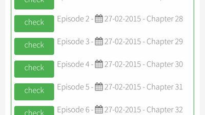So you can update your episode list from your couch!