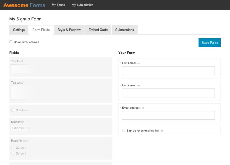 Awesome Forms Alternatives: 25+ Survey Creators and Form Builders ...