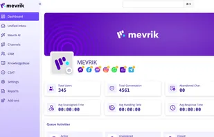 Mevrik dashboard