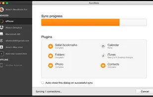 SyncMate screenshot 1