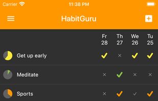 HabitGuru screenshot 1
