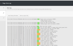 Anti-spam screenshot 1
