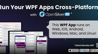 OpenSilver 3.2 integrates .NET MAUI Hybrid and brings WPF apps to iOS, Android and more image