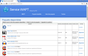 WAPT Community screenshot 2