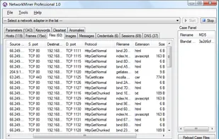 Files extracted from a PCAP