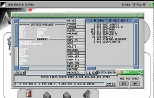 AmigaOS 3.1 screenshot 1