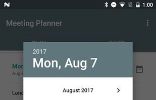 World Clock Meeting Planner screenshot 1