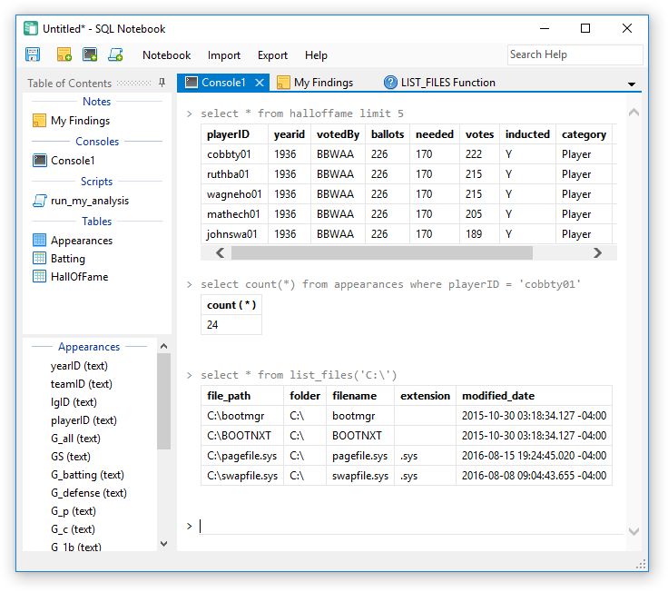 SQL Notebook Alternatives and Similar Software | AlternativeTo