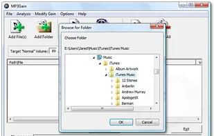MP3Gain screenshot 2