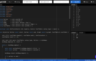 Judge0 IDE screenshot 1
