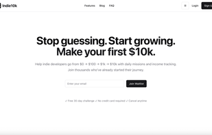 Indie10k screenshot 1