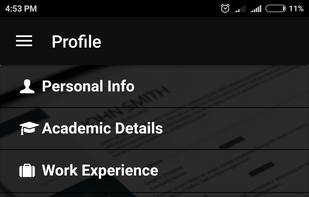 Resume Builder CV Template  screenshot 2