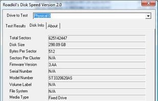 Roadkil's Disk Speed screenshot 1