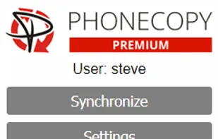 PhoneCopy screenshot 2
