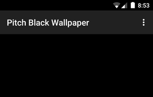 Pitch Black Wallpaper screenshot 1