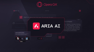 Opera GX Aria AI: updated Writing Mode and Aria in browser tabs image