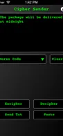 Cipher Sender screenshot 2