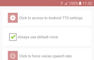 Acapela TTS screenshot 2