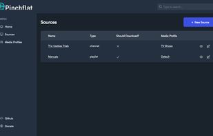 Pinchflat screenshot 1