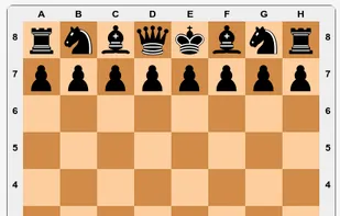 Opening board, whites perspective.