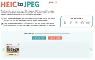 HeicToJpeg screenshot 1