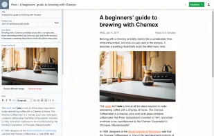 Static CMS screenshot 1