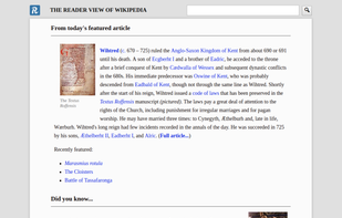 The Reader Wiki screenshot 1