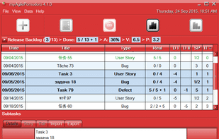 myAgilePomodoro screenshot 3