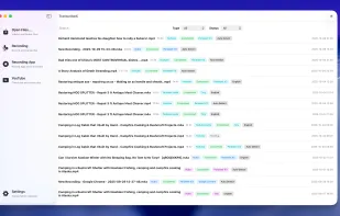 TranscribeX screenshot 1