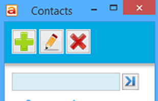 AeroAdmin - Contact Book