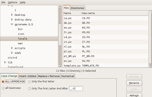 GPRename screenshot 1