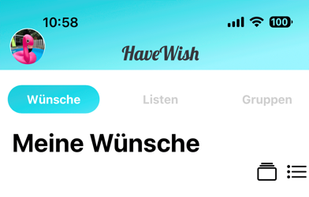 HaveWish screenshot 2
