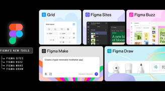 Figma launches 4 new tools, including a Website & AI app builder to rival Framer & Lovable image