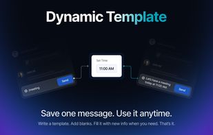 Create dynamic templates with placeholders
