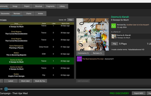 Community - Find and share songs