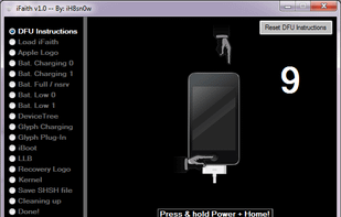 Preparing to dump (save) SHSH blobs