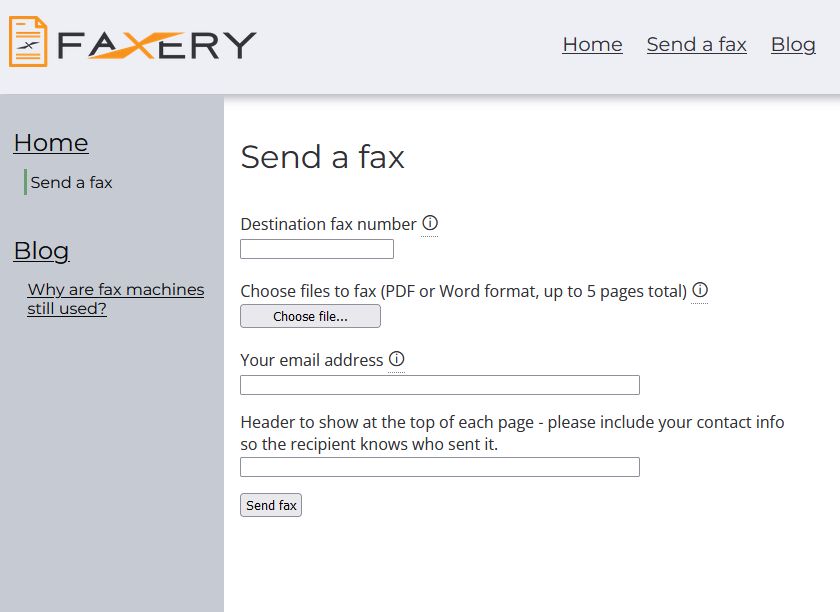 Faxery alternatives and similar sites apps alternativeto