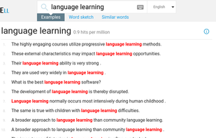 search for words and phrases in their contexts
