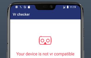 VR checker screenshot 2
